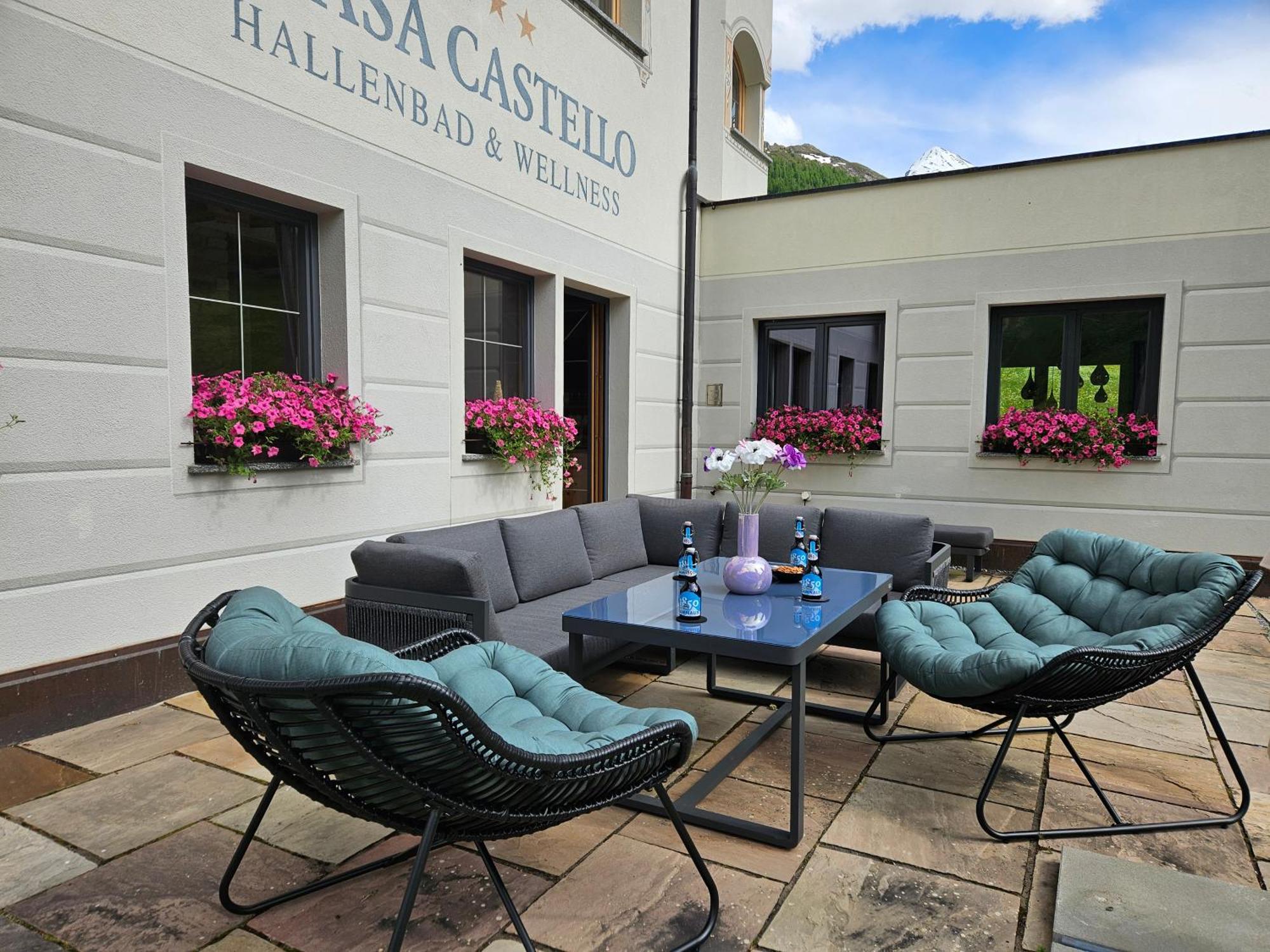 Chasa Castello Relax & Spa Hotel Samnaun Exterior photo